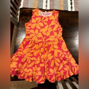 JCrew crew cuts toddler 3 Hawaiian dress VGUC